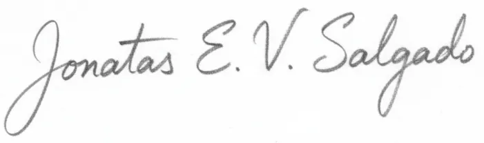 Assinatura de Jonatas Salgado